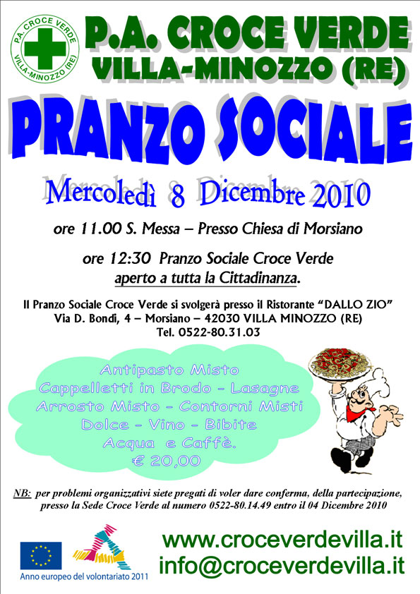 Pranzo sociale 2010