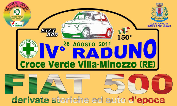 Raduno Fiat 500, 28 agosto 2011